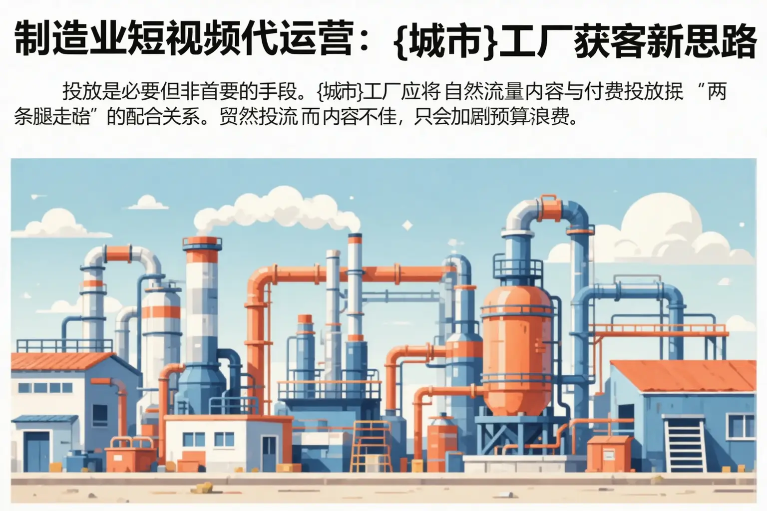 制造业短视频代运营:镇江工厂获客新思路