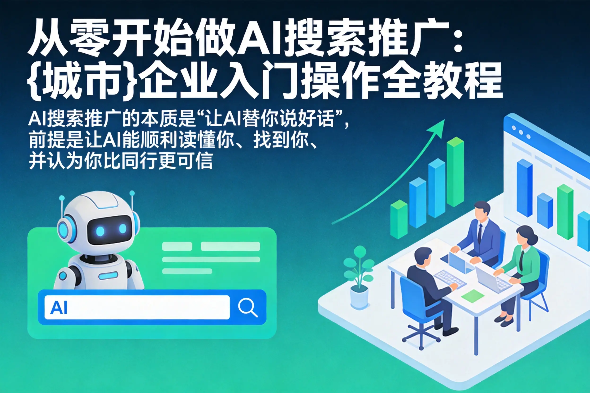 从零开始做AI搜索推广：镇江企业入门操作全教程
