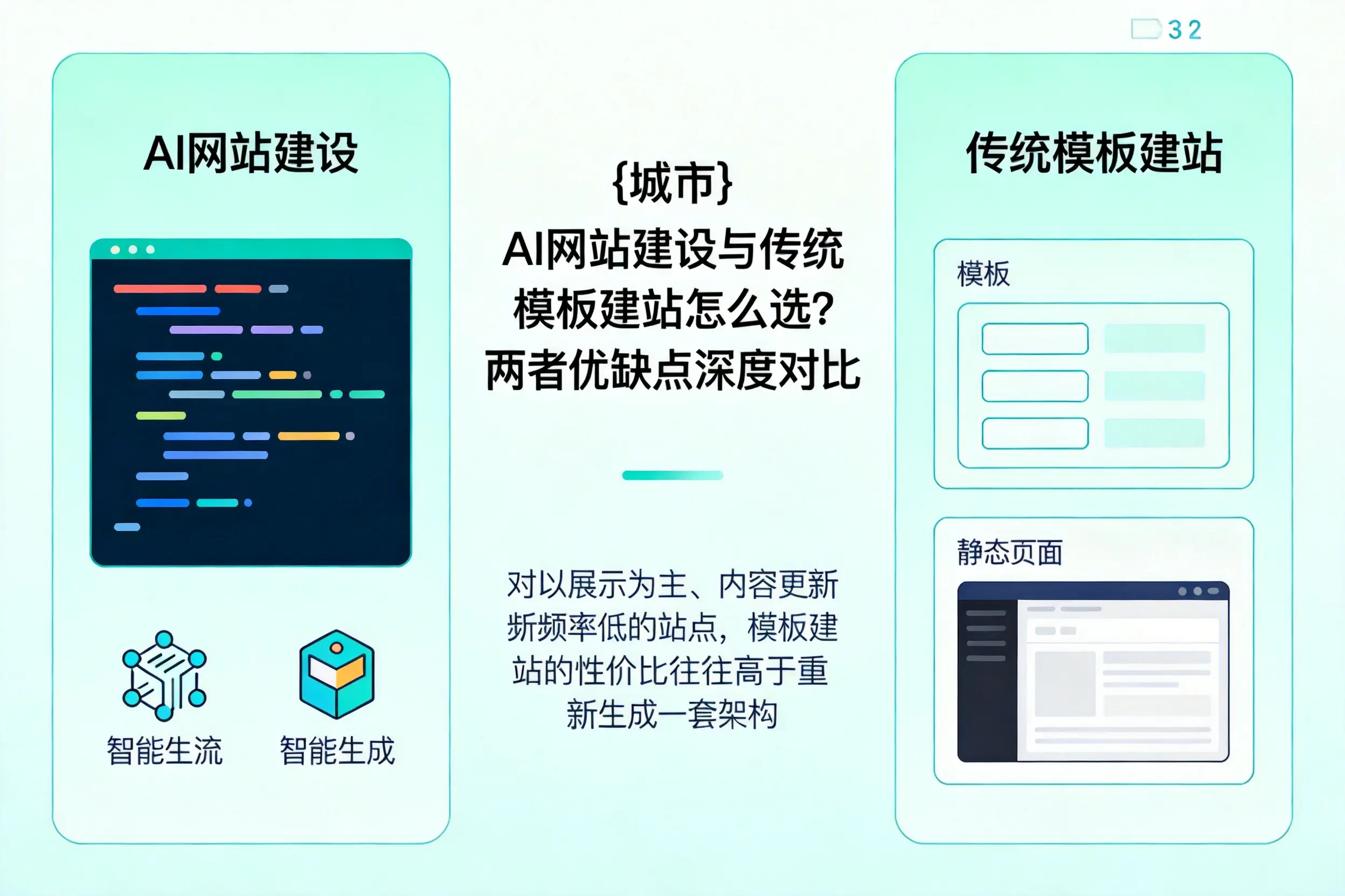 镇江AI网站建设与传统模板建站怎么选?两者优缺点深度对比