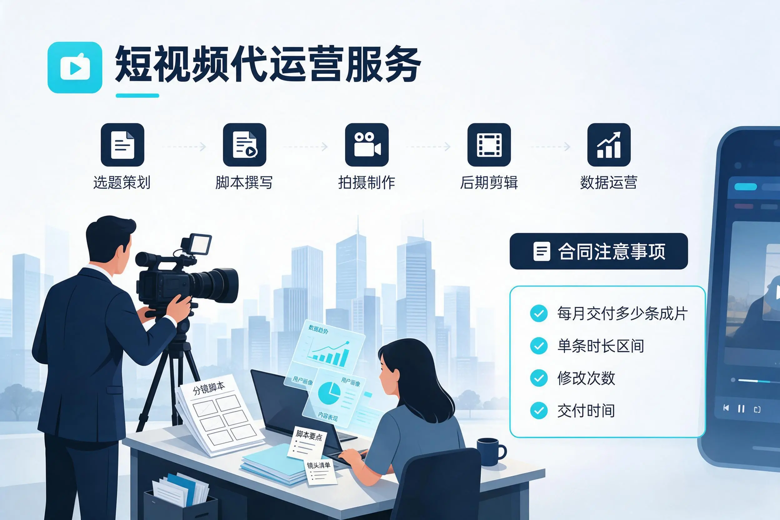 短视频代运营包含哪些服务？镇江企业常见问题科普