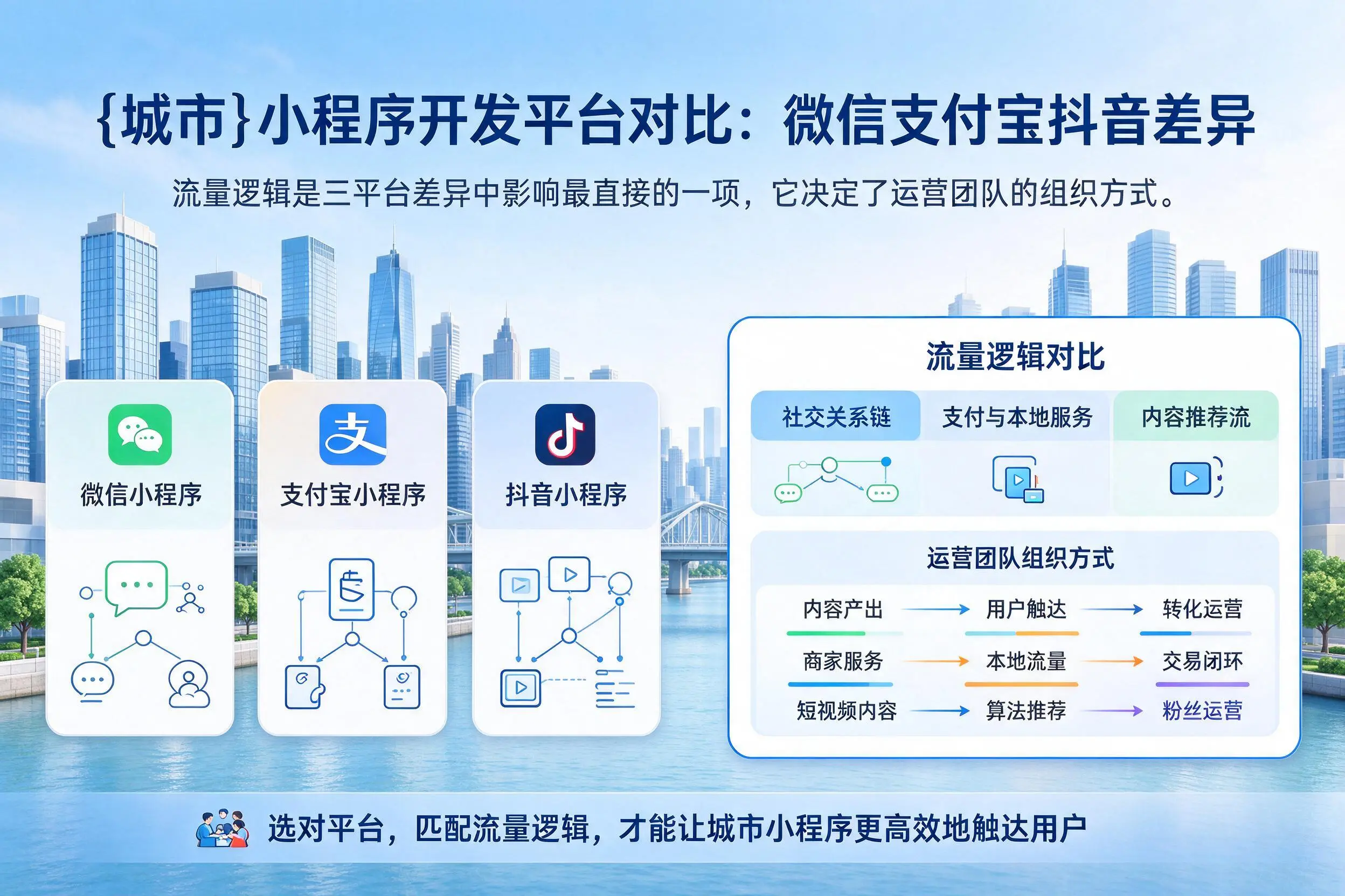 镇江小程序开发平台对比:微信支付宝抖音差异